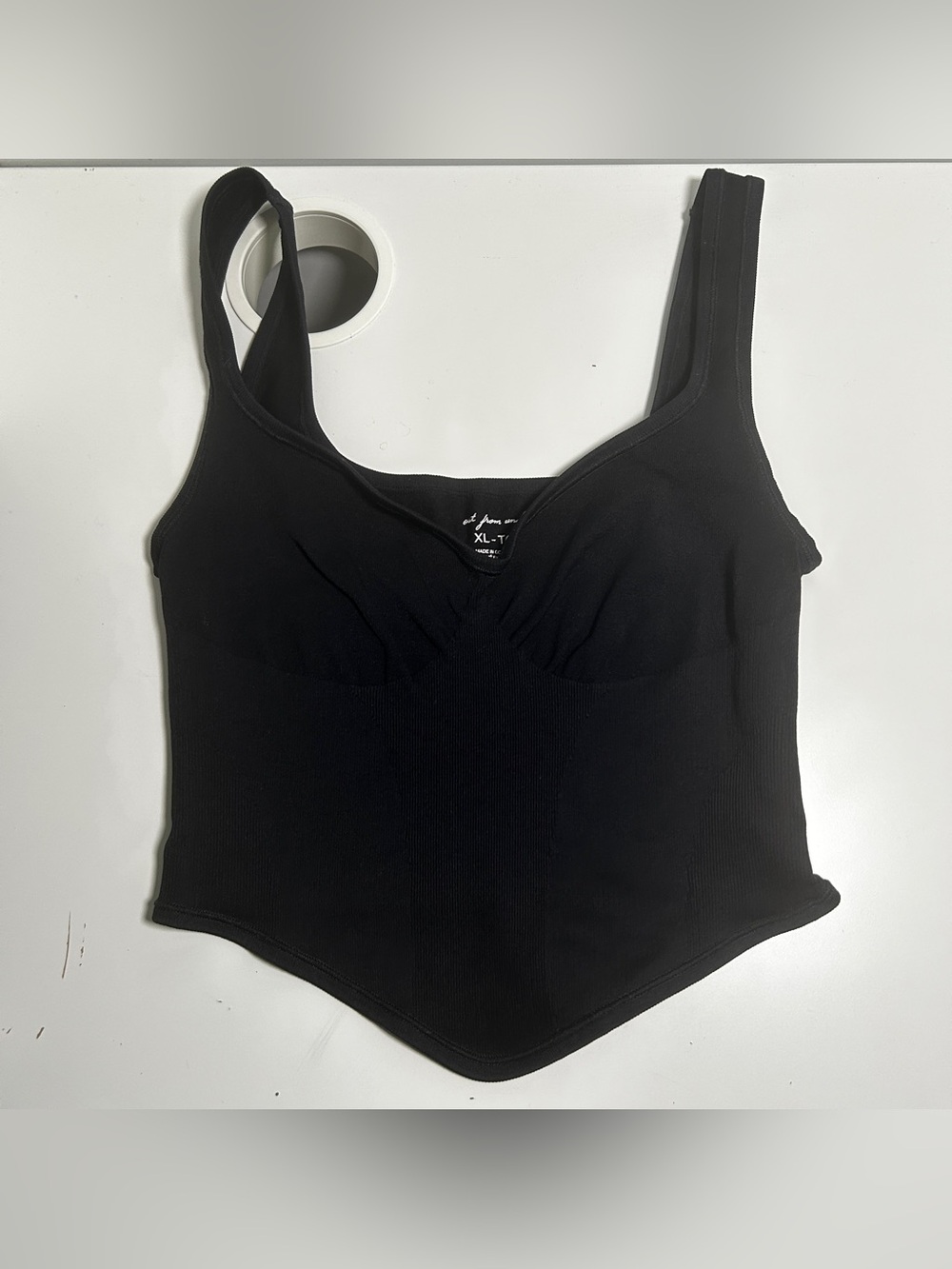 Urban Outfitters Out from Under Camilla Seamless Bustier -- Black (Size XL)